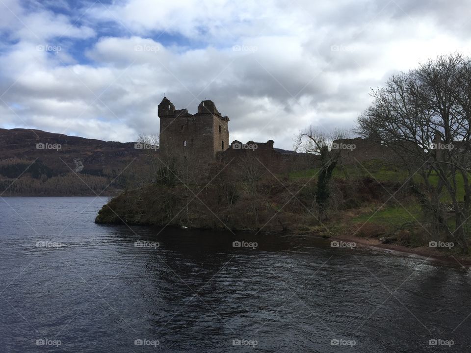 Castle on Loch Ness