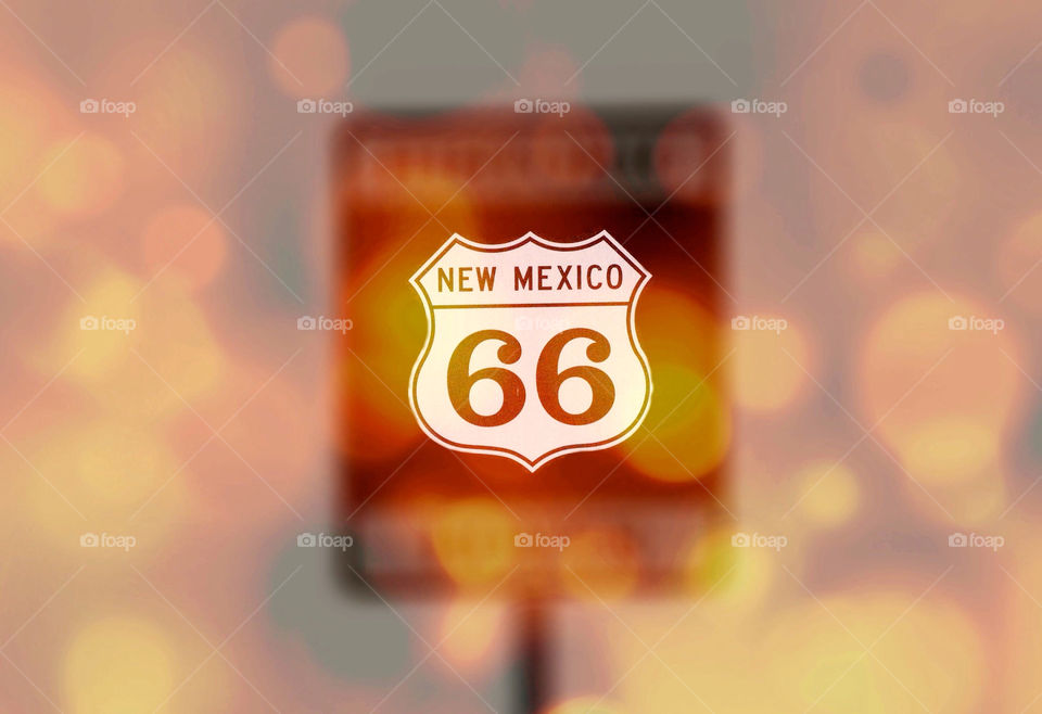 sign route 66 route 66 by refocusphoto