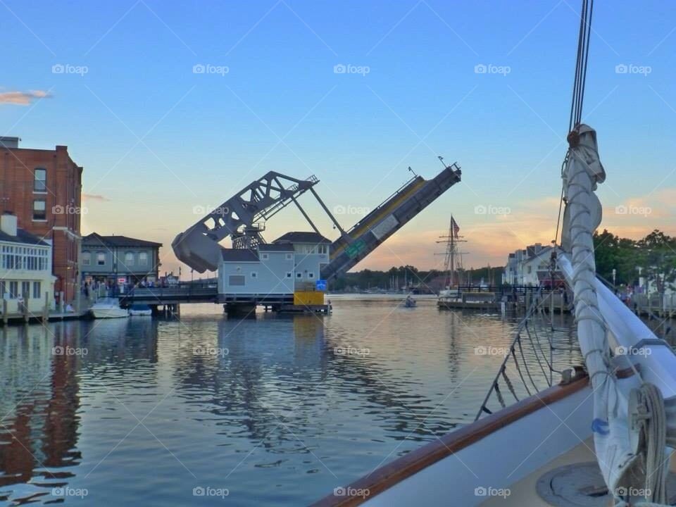 Drawbridge @ Mystic Seaport, CT