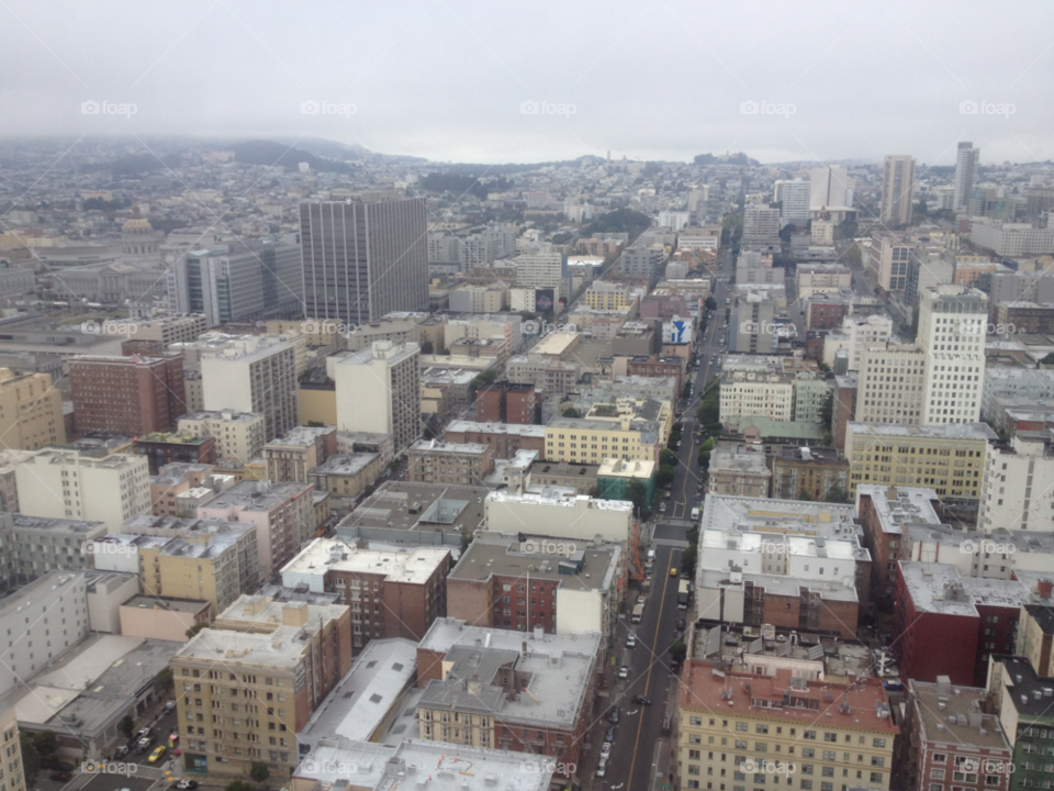 street city buildings cloudy by stephenkirsh