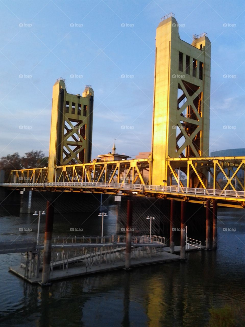 Sacramento River Bridge. Out for a walk downtown