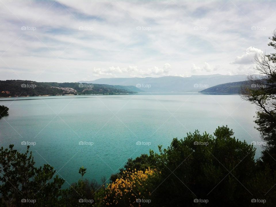 The gorges du Verdon, Ardèche, France