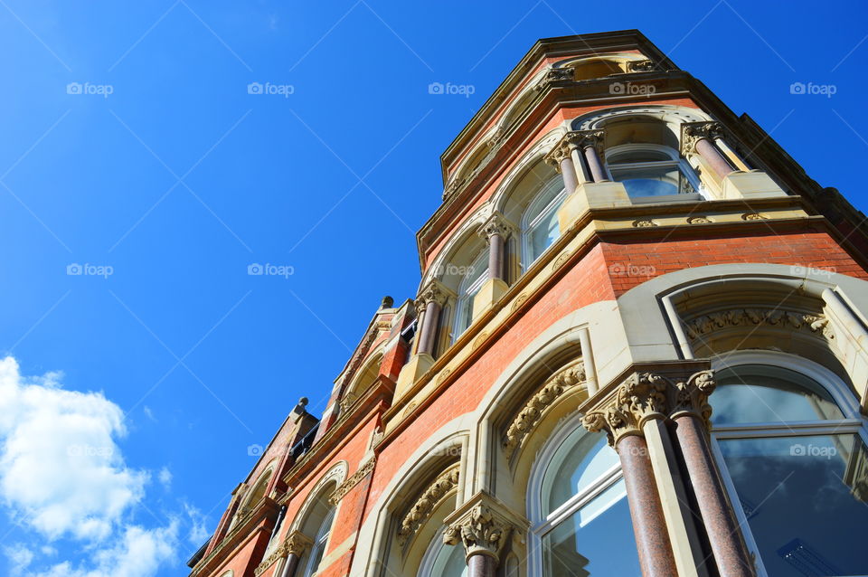 looking up. sky-architecture in England