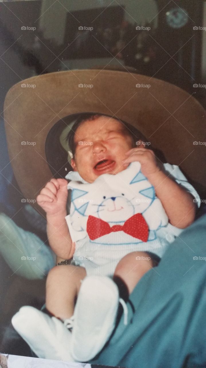 BIG TEX. my baby at one week old in this picture