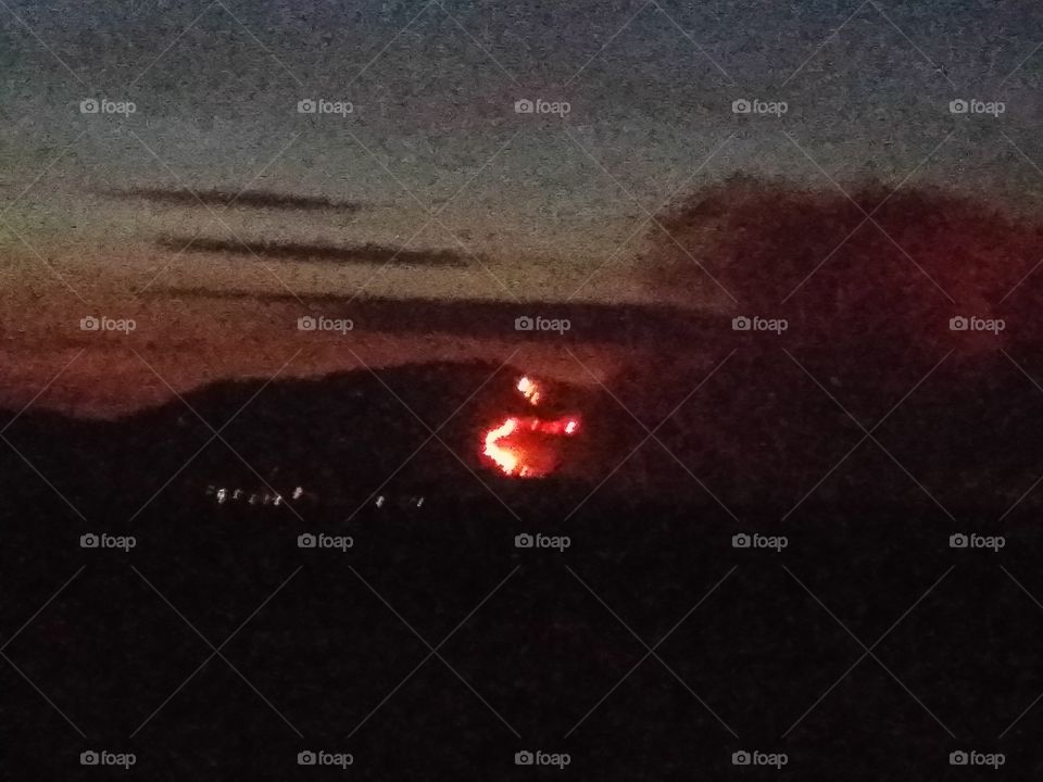 fire in the night