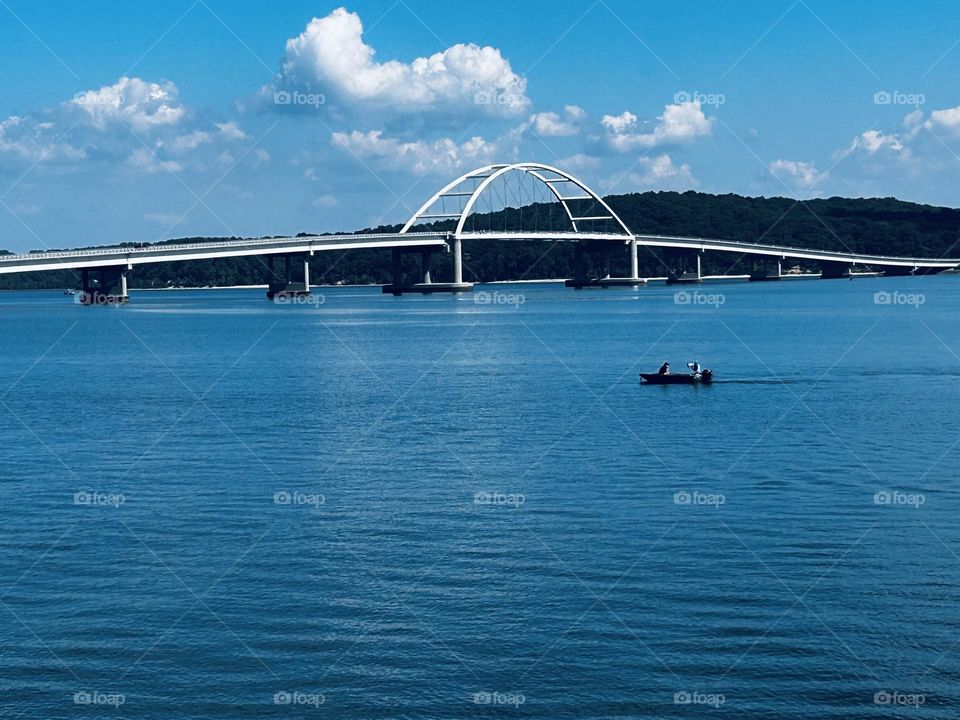 Eggners Ferry Bridge Aurora KY. Gateway to the Land Between The Lakes.  Opened in April 2016 replacing a bow string type construction bridge built in 1932  