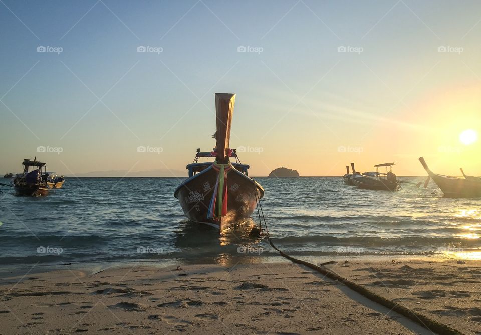 Beautiful island lepe thailand