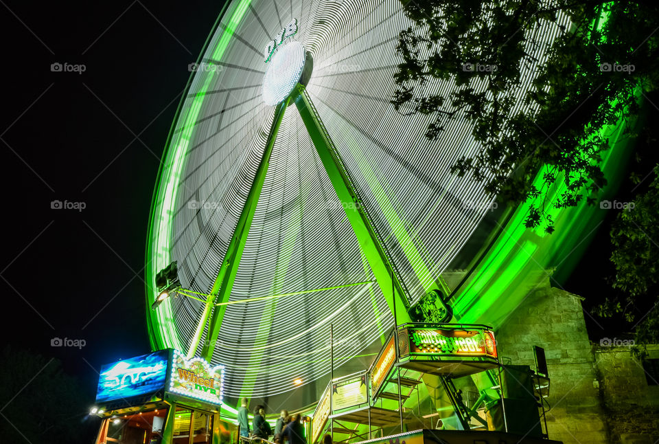 Green Ferris Wheel