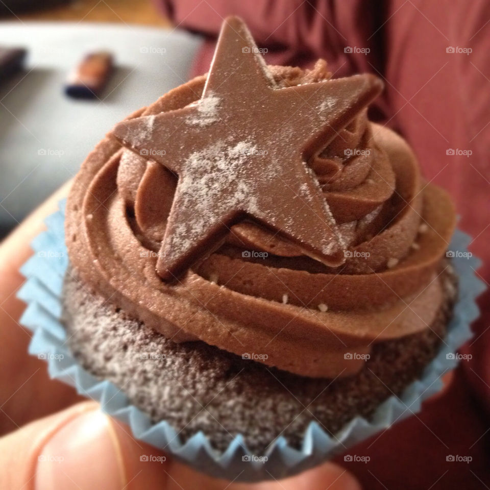 cake star chocolate cupcake by paul2079