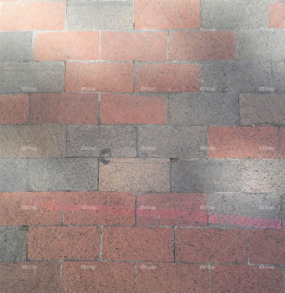 bricks, orangish yellow