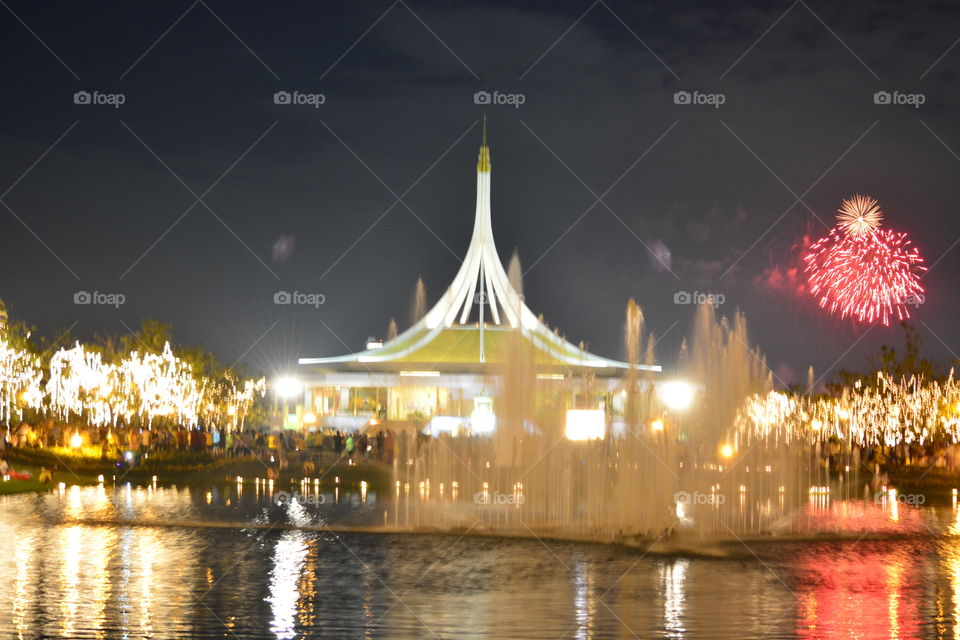 Lights, decorations, celebration