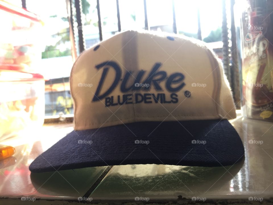 Vintage collectors snapback. Duke Blue Devils sports snapback is a rare hat made by sports specialties for the fans. They are made in the 90's and its deadstock which means only few of these snapbacks exist now. 