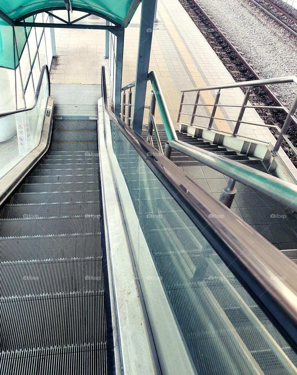 Stairways at Railway Station