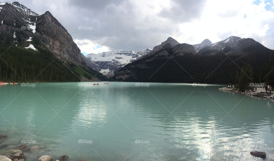 Adventures at Lake Louise, Canada.