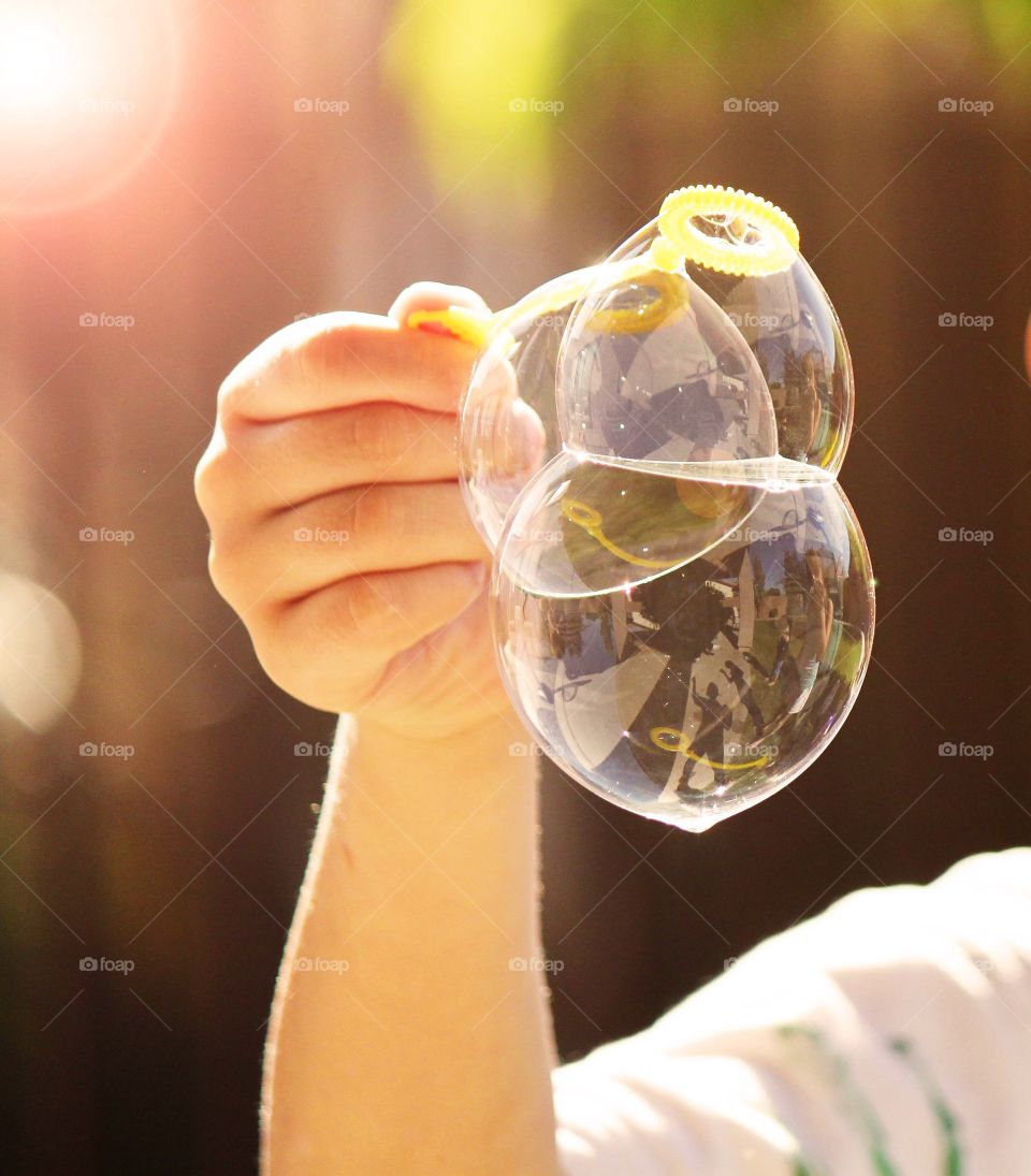 Close-up of Bubbles