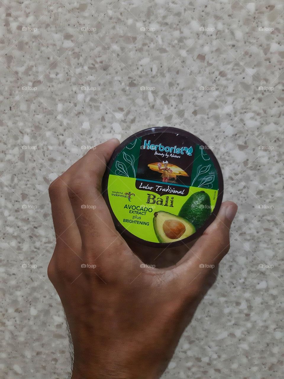 Herborist is the name of this local product of body scrub from Indonesia