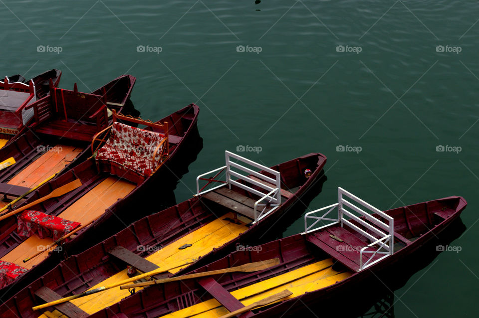 boat on lake