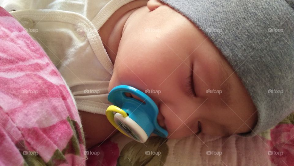 Baby, Newborn, Child, Bed, Sleep