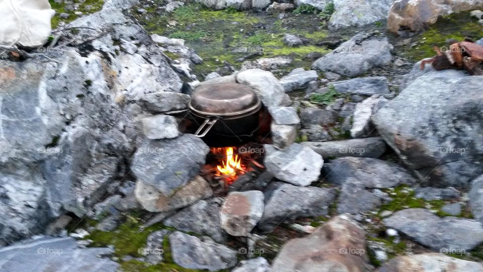 The rough nature in Norway