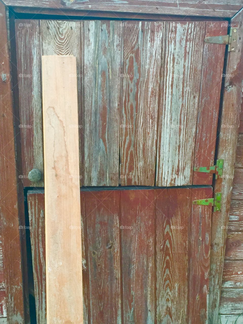 Door from our garden house