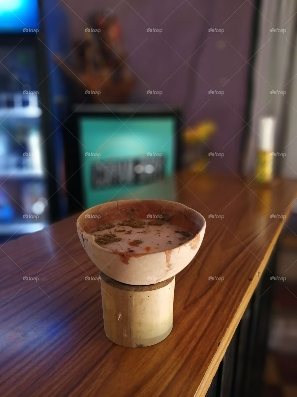 Atol agrio en Santa Rosa Copan, Honduras