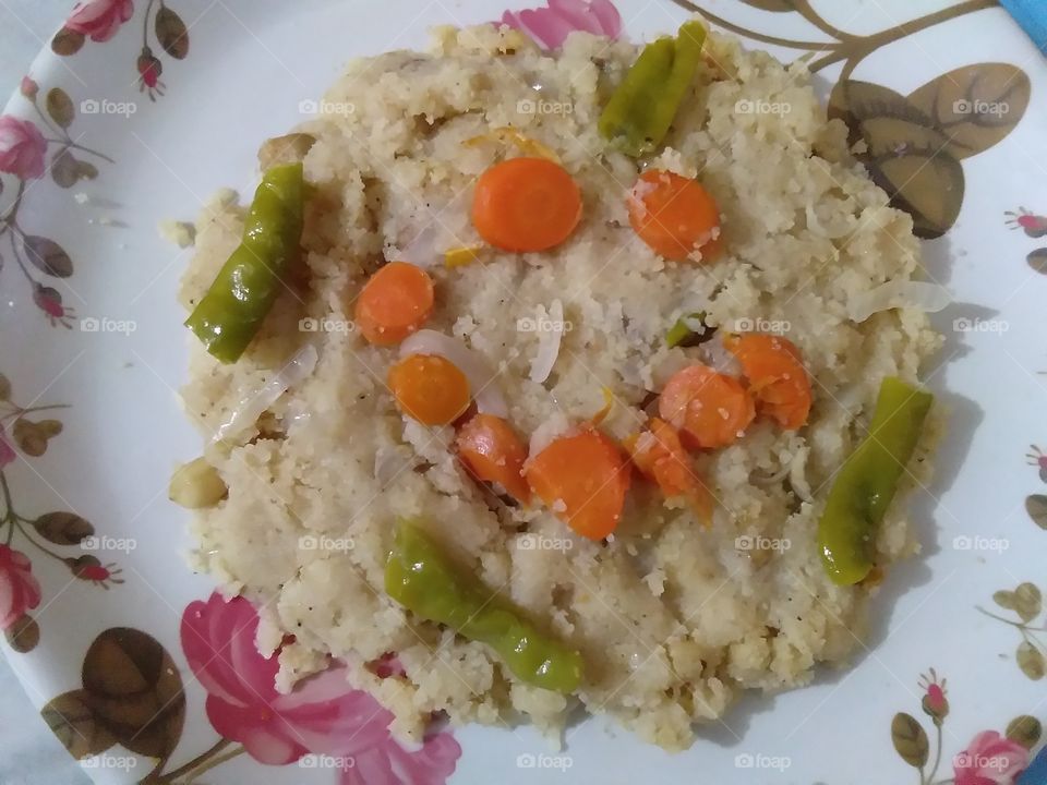 night dinner upma