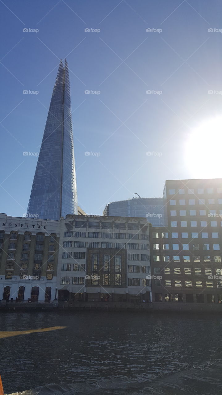 the Shard in London, England