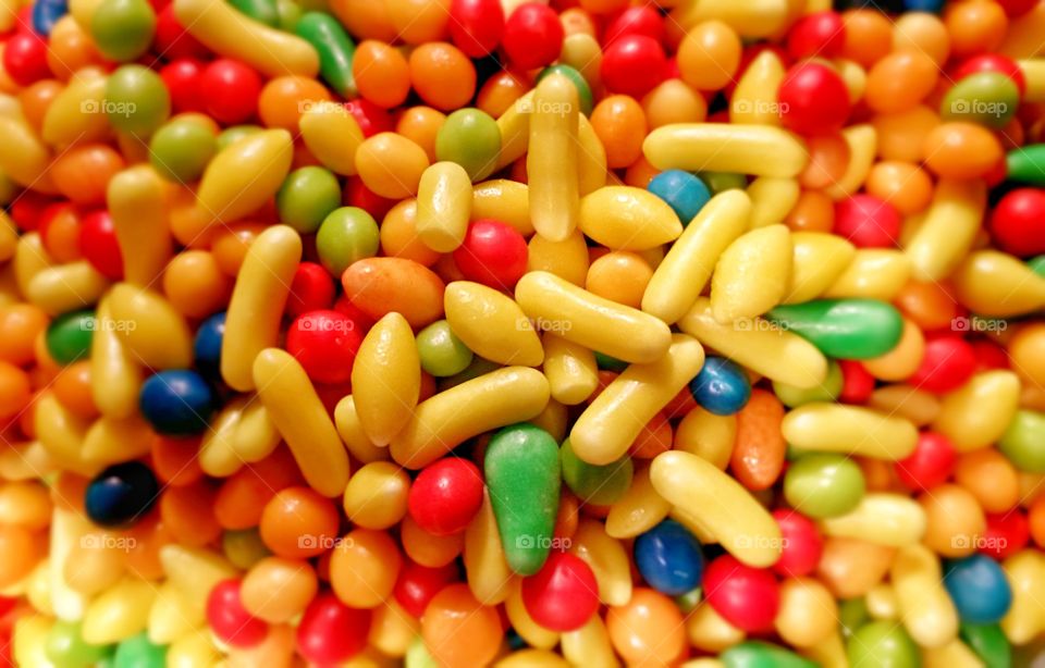 colorful candies