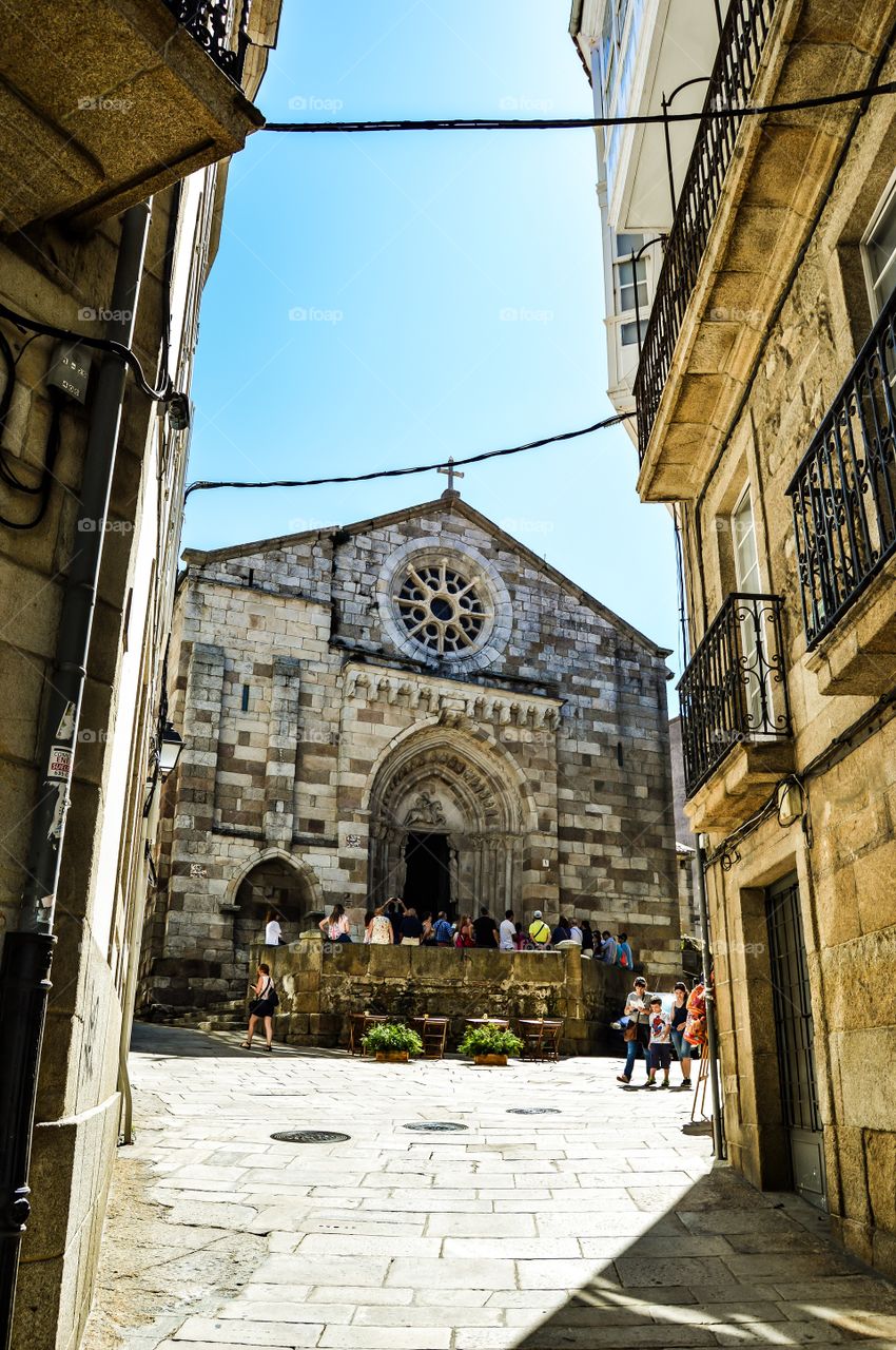 Iglesia de Santiago. Iglesia de Santiago (A Coruña - Spain)