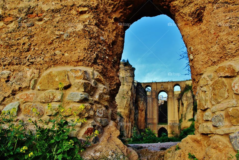 amazing gorge in south Spain. full of culture, history, and nature wows