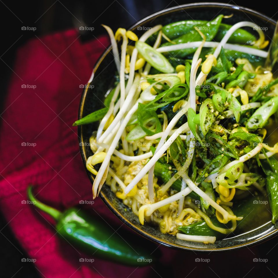 Ramen soup for a cold day