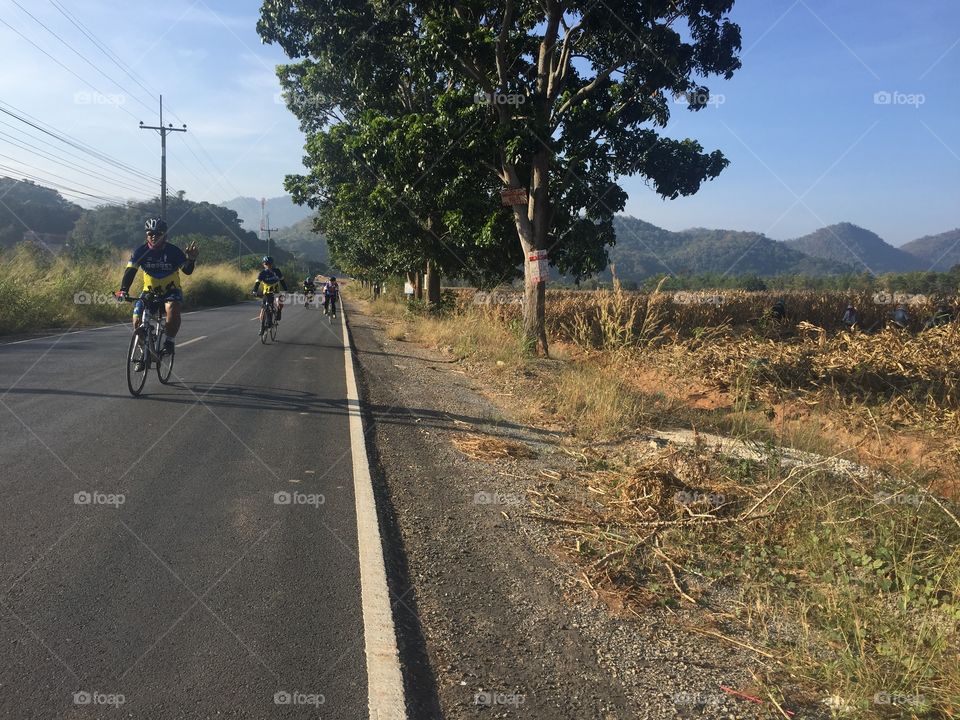 Bike in country 