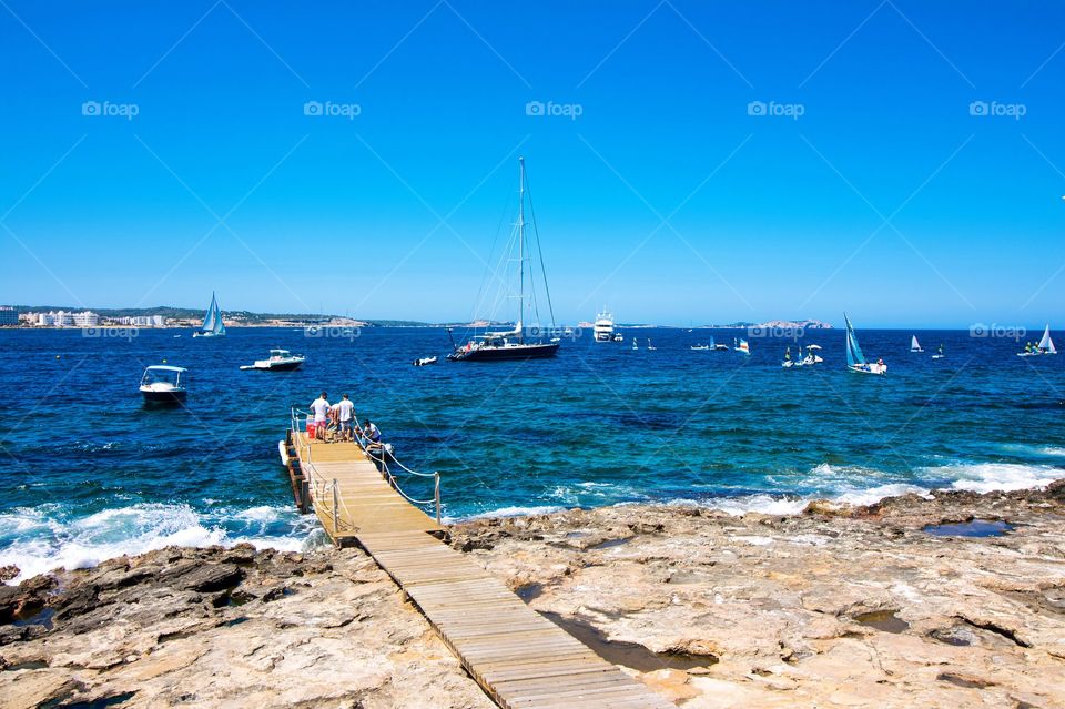 Pier at beach