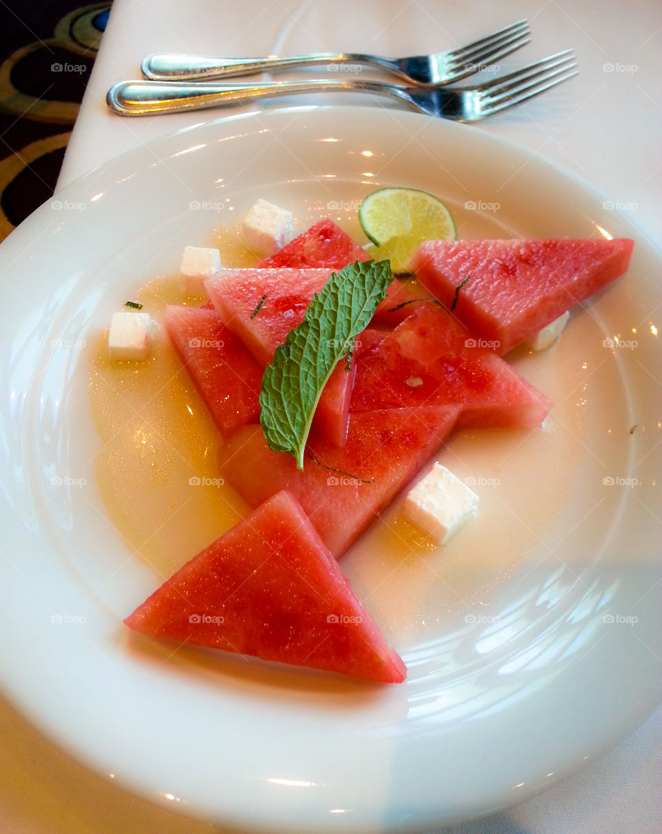 Watermelon Feta Salad