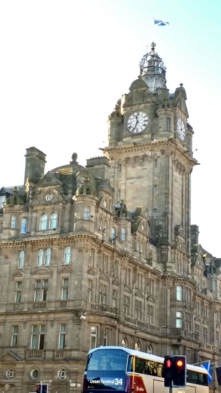 Beautiful Edinburgh, Balmoral hotel