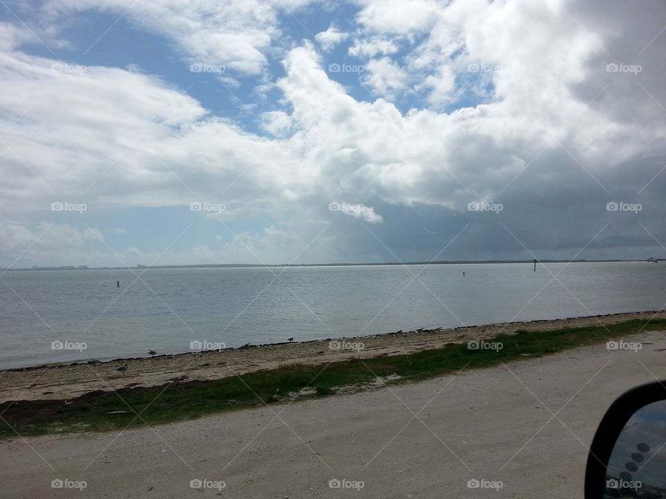 beautiful day here in Pinellas County Florida as seen from Dunedin Causeway looking towards Clearwater