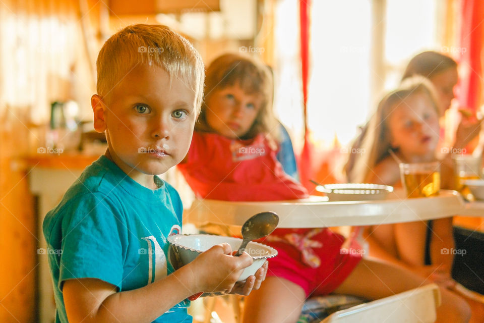 Breakfast is important for kid