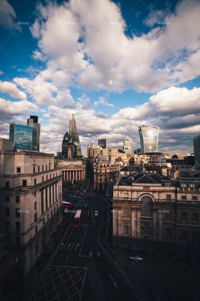 London city skyline 