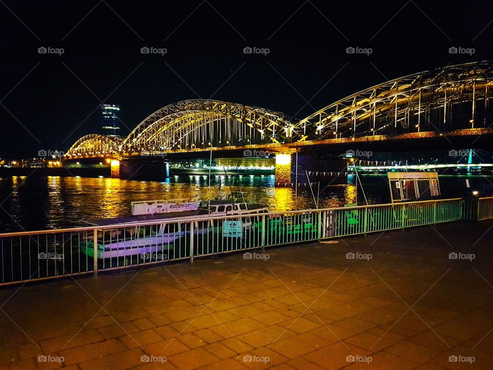 Hohen Zollern Brücke Köln