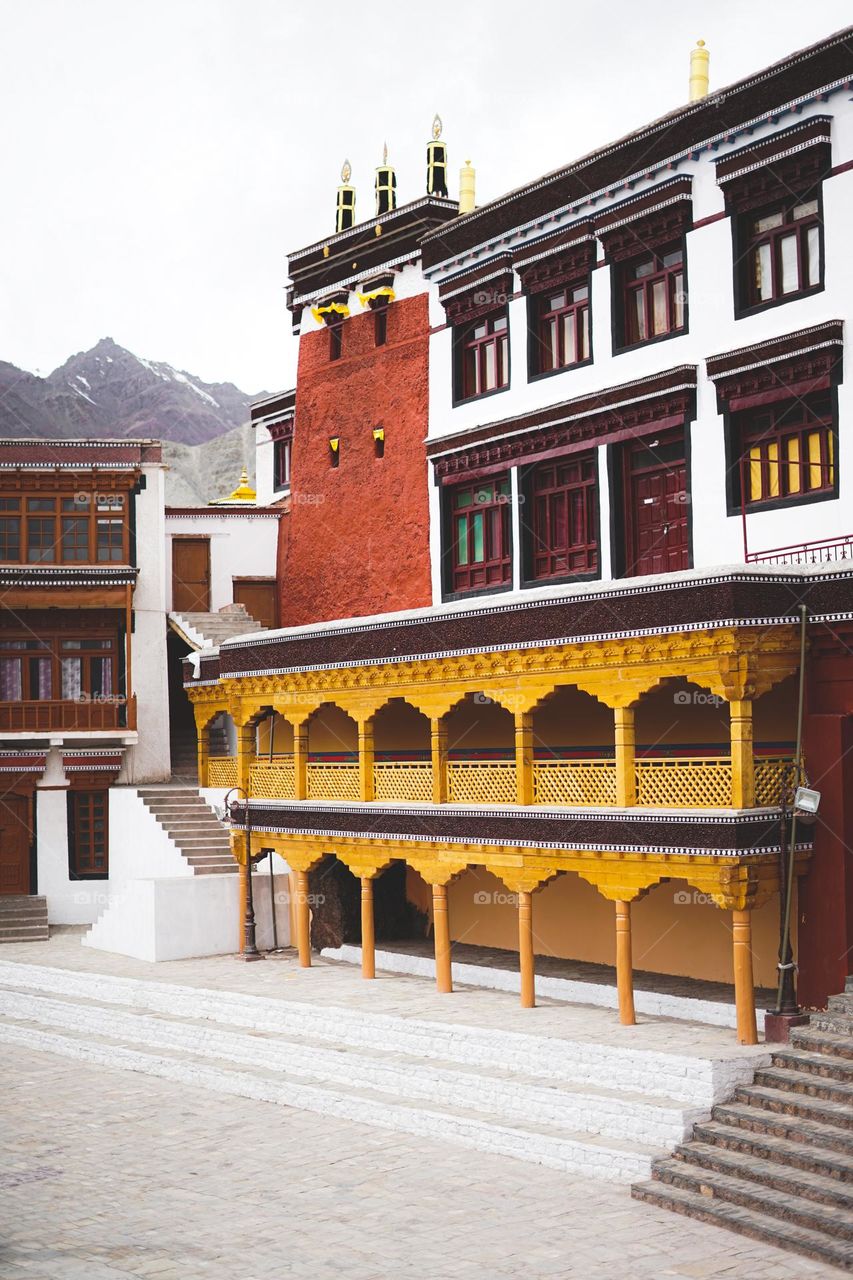 Matho Monastery, one of Tibetan Buddhist Monastery at Ladakh, Northern India