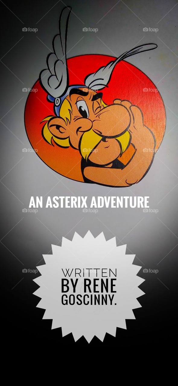 An Asterix adventure written by Rene Goscinny.