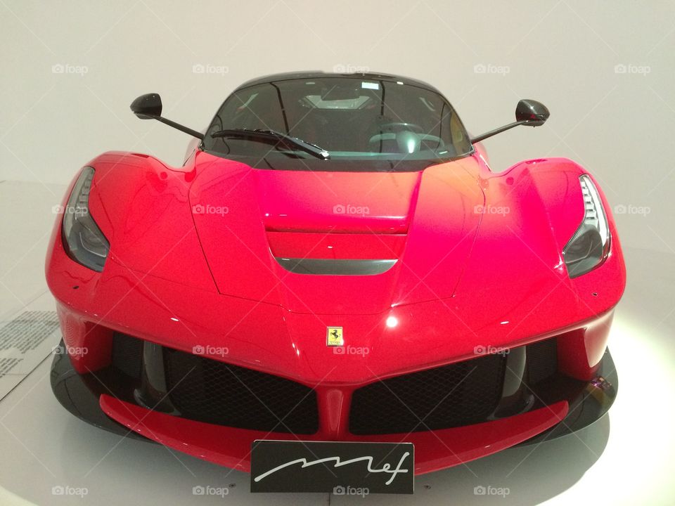 LaFerrari. Ferrari museum in Modena, Italy