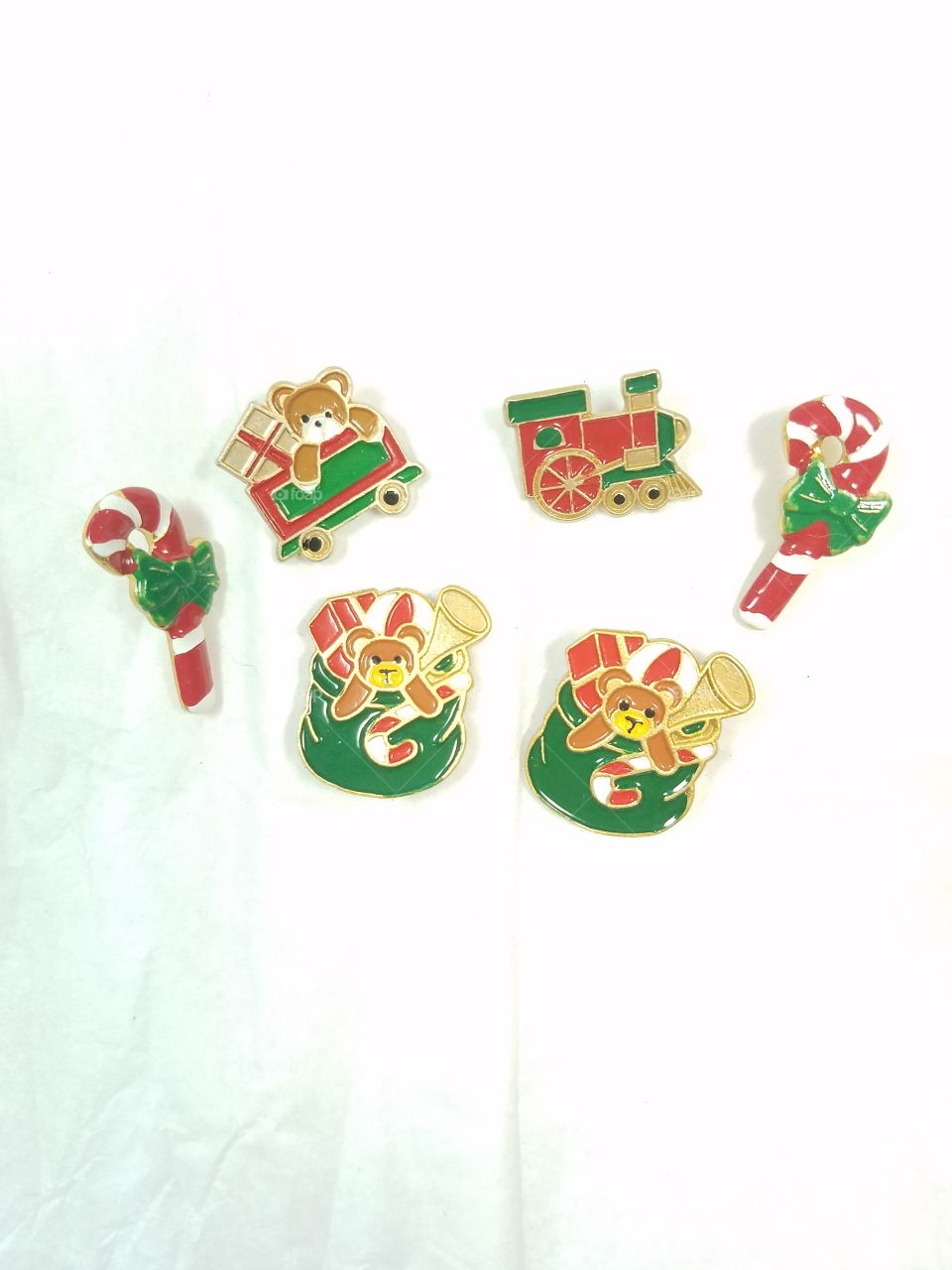 Vintage Christmas buttons