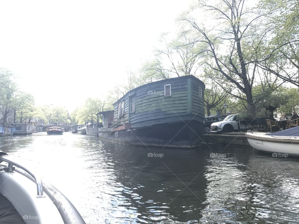 House boat Amsterdam 
