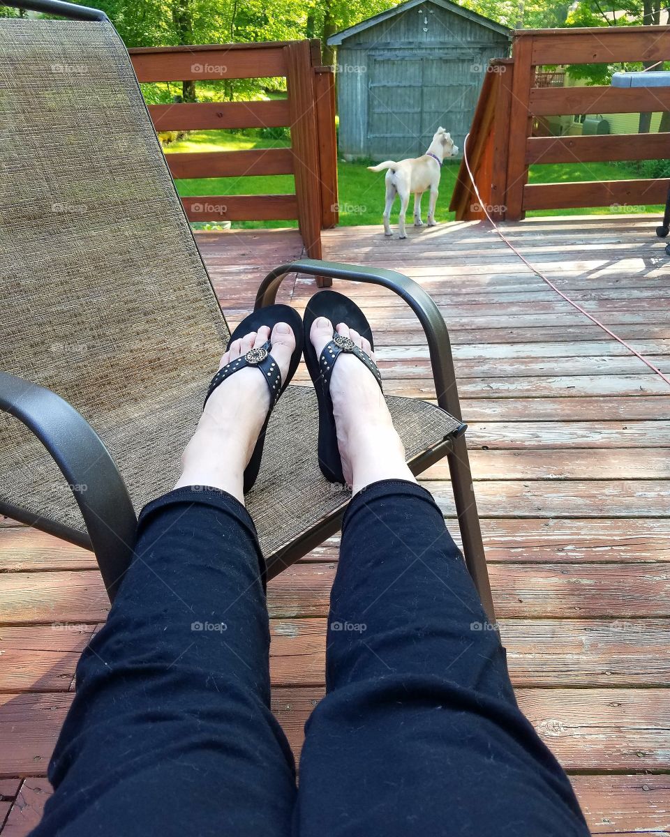 Flip Flops on the Deck