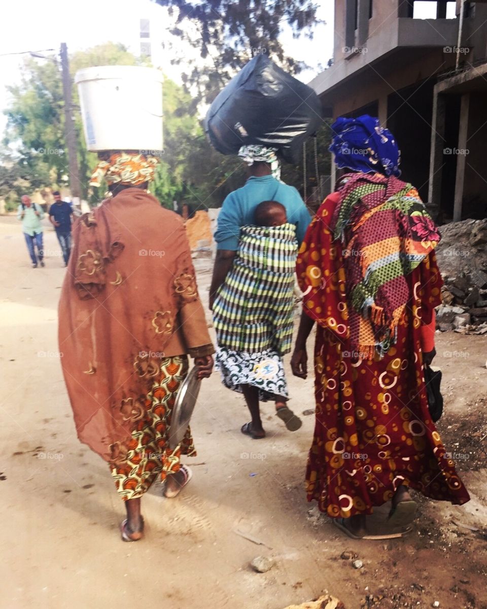 Group of women, Dakar, Senegal 