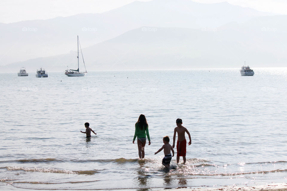 Afternoon silhouettes