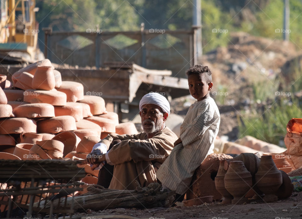 Local life style in Egypt