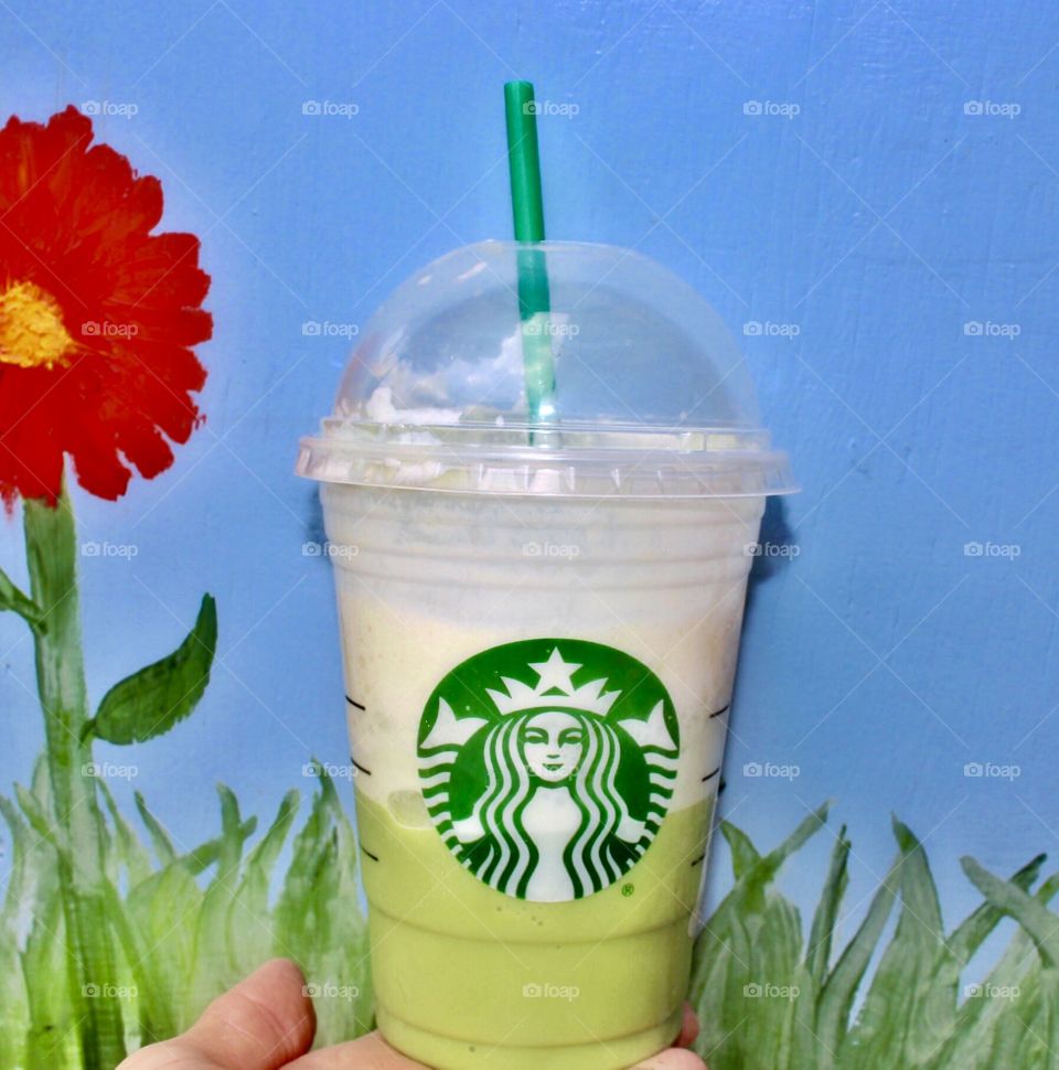 Green Tea Frappuccino 