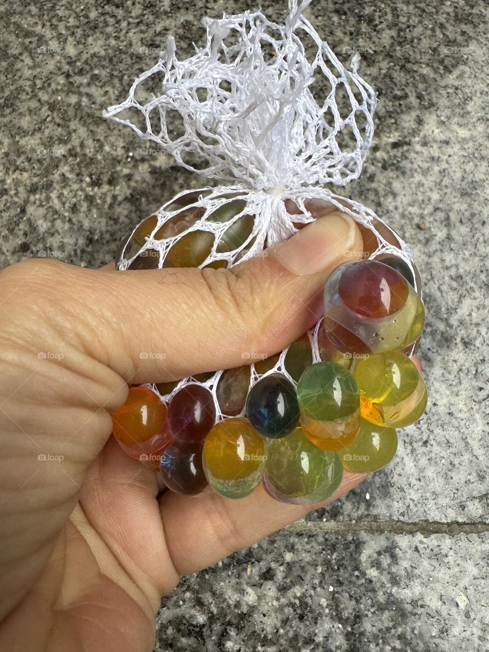 Bubble balls in the net  Fun and cool